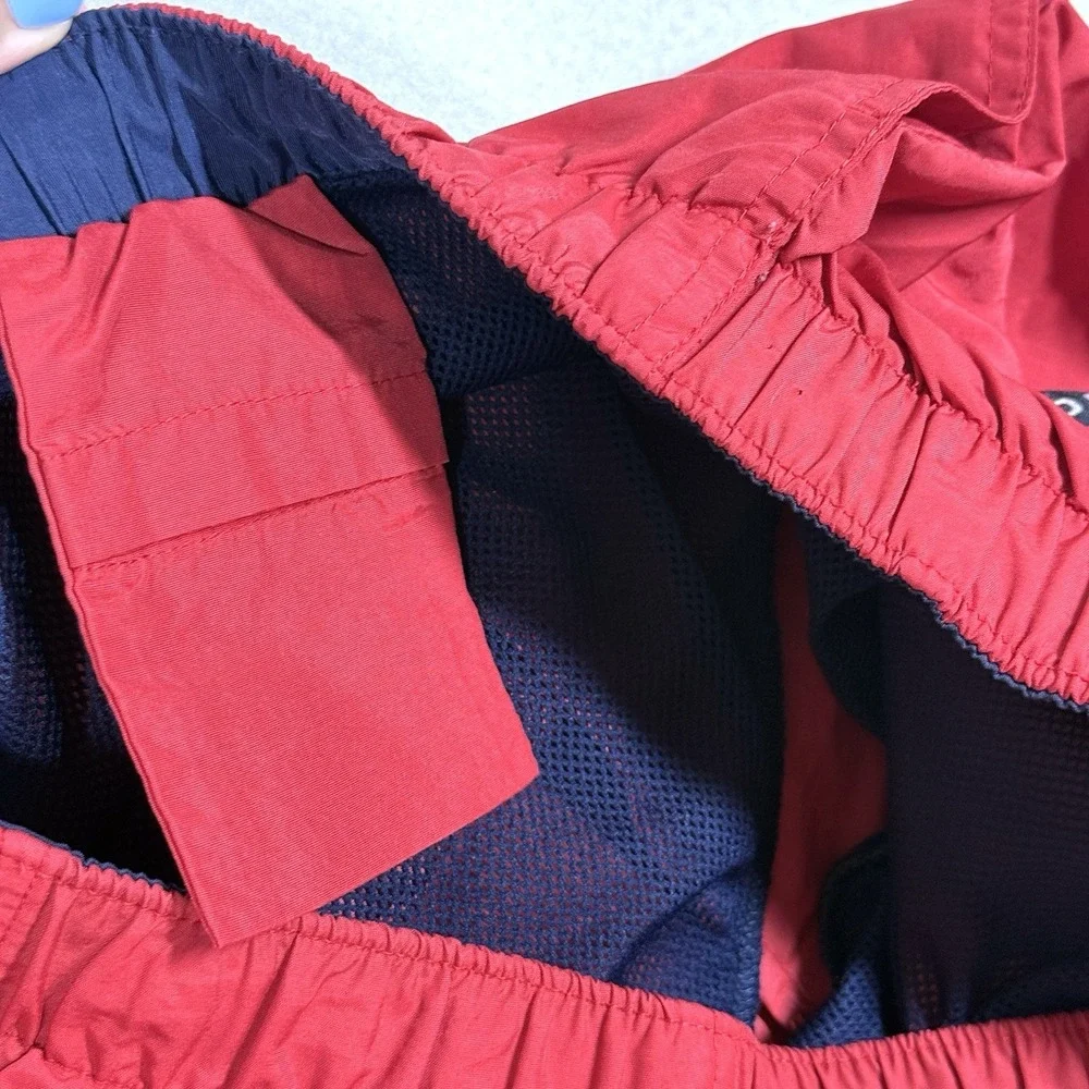 Polo Ralph Lauren Sport Swim Trunks Mens Large USA Flag‎ Logo Y2K Board Shorts